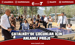 Çatalköy-Esentepe Belediyesi Spor Parkı hizmete açıldı