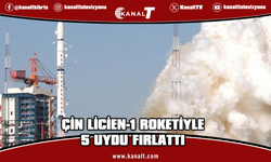 Çin, Licien-1 roketiyle 5 uydu fırlattı