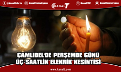 Çamlıbel'de üç saatlik elektrik kesintisi
