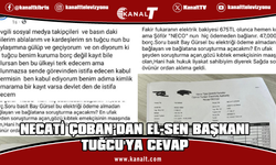 Necati Çoban’dan Tuğcu'ya cevap: Adıma kayıt bulursan istifa ederim