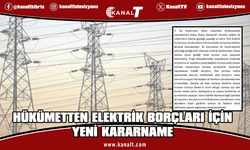Elektrik borçları için mali düzenleme: Hükümet yasa gücünde kararname yayımladı