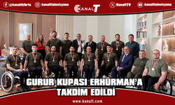 Erhürman, Vakıflar Tekerlekli Sandalye Basketbol Takımı’nı kabul etti