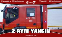 Minareliköy ve İskele’de iki ayrı yangın meydana geldi