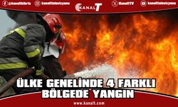 Ülke genelinde 4 farklı bölgede yangın
