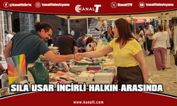 İncirli, Yeşilırmak Çilek ve Kıbrıs İpek Koza Festivali'ni ziyaret etti