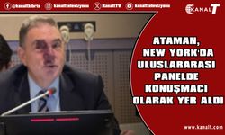 Ataman, New York'da uluslararası panelde konuşmacı olarak yer aldı