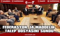 Öztürkler, Engelliler Federasyonu’nu kabul etti