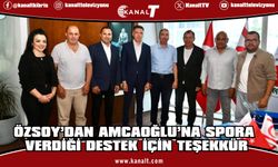 Amcaoğlu, KTSYD heyeti ile bir araya geldi