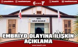 Sağlık Bakanlığı’ndan Embriyo Olayına İlişkin Açıklama