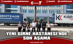 Tıbbi Cihazlar hastaneye teslim edilmeye başlandı