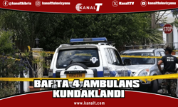Baf’ta özel sağlık merkezine ait 4 ambulans kundaklandı
