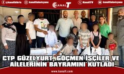 CTP Güzelyurt İlçesi, bayram sabahında göçmen işçilerle buluştu