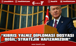 Devlet Bahçeli: Türkiye, Kıbrıs Türkünün hakkını başkalarının insafına terk etmeyecektir!