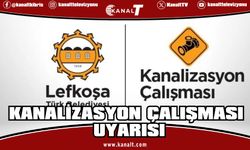 LTB’den Bedrettin Demirel Caddesi’nde kanalizasyon çalışması uyarısı