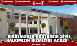 Dinçyürek: Girne Asker Hastanesi sivil halkımızın hizmetine açıldı