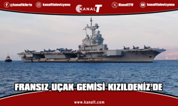 Fransız amiral gemisi Charles de Gaulle'ün Kızıldeniz'e konuşlandırıldığı bildirildi