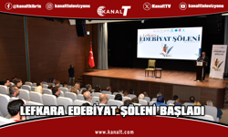 Lefkara Edebiyat Şöleni başladı...