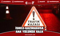 İskele-Gazimağusa ana yolunda kaza: Biri bebek, toplam 5 yaralı