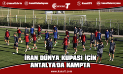 İran Milli Futbol Takımı'nın Antalya kampı sürüyor