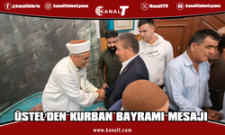 Üstel: Tüm halkımızın bayramını yürekten kutluyorum