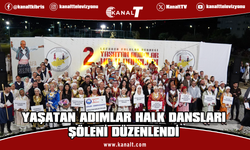 Yaşatan Adımlar Halk Dansları Şöleni düzenlendi