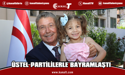 Başbakan Üstel, UBP Genel Merkezi’nde partililerle bayramlaştı