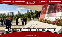 RTÜK Başkanı Mehmet Daniş, Küçük ve Denktaş’ın anıt mezarlarını ziyaret etti