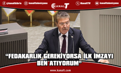 Üstel: Fedakarlık gerekiyorsa ilk imzayı ben atıyorum