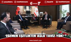 Öztürkler, AK Parti Genel Başkan Yardımcısı ve Türk Devletleri ile İlişkiler Başkanı Kürşad Zorlu'yu kabul etti