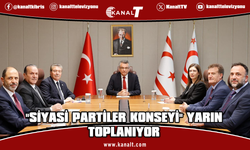 "Siyasi Partiler Konseyi" yarın toplanıyor