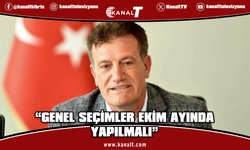 Arıklı: Genel seçimler Ekim ayında yapılmalı