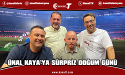 Spor Vizyon’da Ünal Kaya’ya Sürpriz Doğum Günü Kutlaması