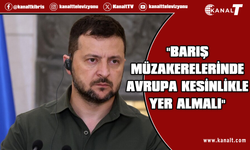 Ukrayna Devlet Başkanı Zelenskiy, Avrupa'nın müzakerelerde yer alması gerektiğini belirtti