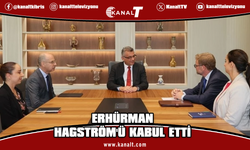 Erhürman, İsveç'in Lefkoşa Büyükelçisi Hagström'ü kabul etti