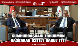 Cumhurbaşkanı Erhürman, Başbakan Üstel’i kabul etti: Güncel konular ele alındı