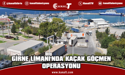 Girne Turizm Limanı’nda operasyon: Ülkeye giriş yapan TIR'ın dorsesinde 12 kişi yakalandı