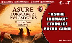“Aşure Lokması” etkinliği Pazar günü