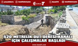 Dut Deresi Kanal Projesi’nde saha çalışmaları başladı