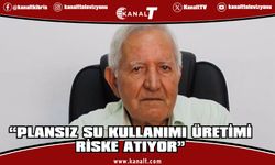 Turgut Akçın: Türkiye’den getirilen suyun kullanımında planlama eksikliği var; daha adil dağıtılmalı