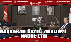 Başbakan Üstel, Adalıer’i kabul etti