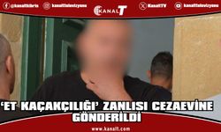 Askeri yasak bölgede yüklü miktarda etle yakalandığı iddia edilen zanlı cezaevinde