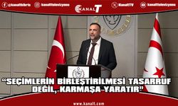 Çeler: Seçimlerin Birleştirilmesi Tasarruf Değil, Karmaşa Yaratır