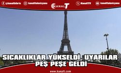 Avrupa 41 derecelik sıcaklık nedeniyle kırmızı alarmda