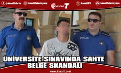 YKS sınav giriş belgesini sahteledi, tutuklandı