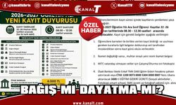BAĞIŞ MI DAYATMA MI?