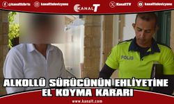Lefkoşa'da alkollü sürücüye mahkemeden ehliyete el koyma kararı