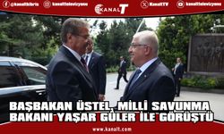 Başbakan Üstel, Ankara’da Türkiye Cumhuriyeti Millî Savunma Bakanı Güler ile görüştü