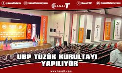 UBP Tüzük Kurultayı bugün yapılıyor