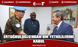 Ertuğruloğlu, BM Temsilcisi Diagne ve UNFICYP Komutanı Alam’ı kabul etti