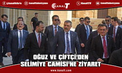 Mustafa Çiftçi ile Dursun Oğuz'dan Selimiye Camisi’ne ziyaret